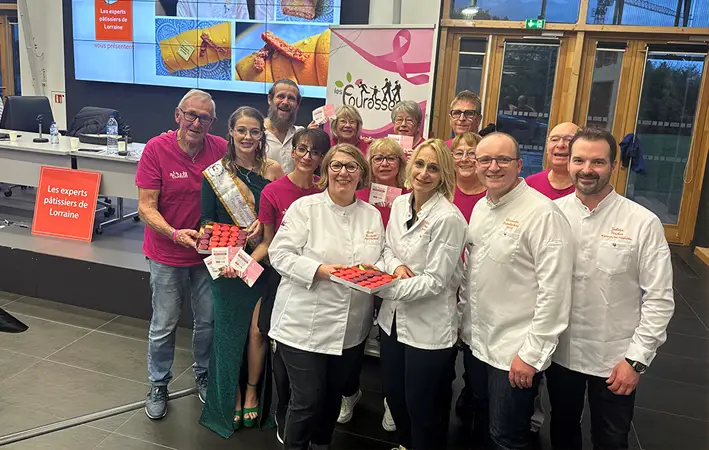 Expert gourmands de Lorraine - Rose macaron